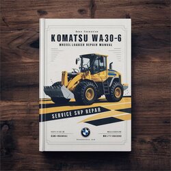 Komatsu WA430-6 Wheel Loader Shop Service Repair Workshop Manual PDF