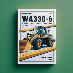 Komatsu WA430-6 Wheel Loader Shop (s/n: 65001 Up) Service Repair Workshop Manual PDF