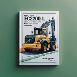 Best Volvo EC220D L EC220DL Excavator Service Repair Workshop Manual PDF