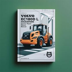 Volvo EC180D L Excavators (EXC) Service Repair Workshop Manual PDF