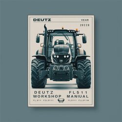 Deutz Series Manuals FL511 Workmanualf1l511 F2l511 F2l511w Service Repair Workshop Manual PDF