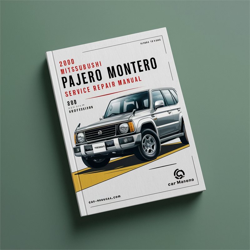 2000 Mitsubushi Pajero Montero Service Repair Workshop Manual PDF