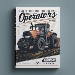 Case IH 1440 1460 1480 Sombine Operators Operator's Manual PDF