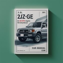 Dryers GE 3.0l 2JZ 2JZ-GTE 4.0l 1UZ-FE Engine Service Repair Workshop Manual PDF