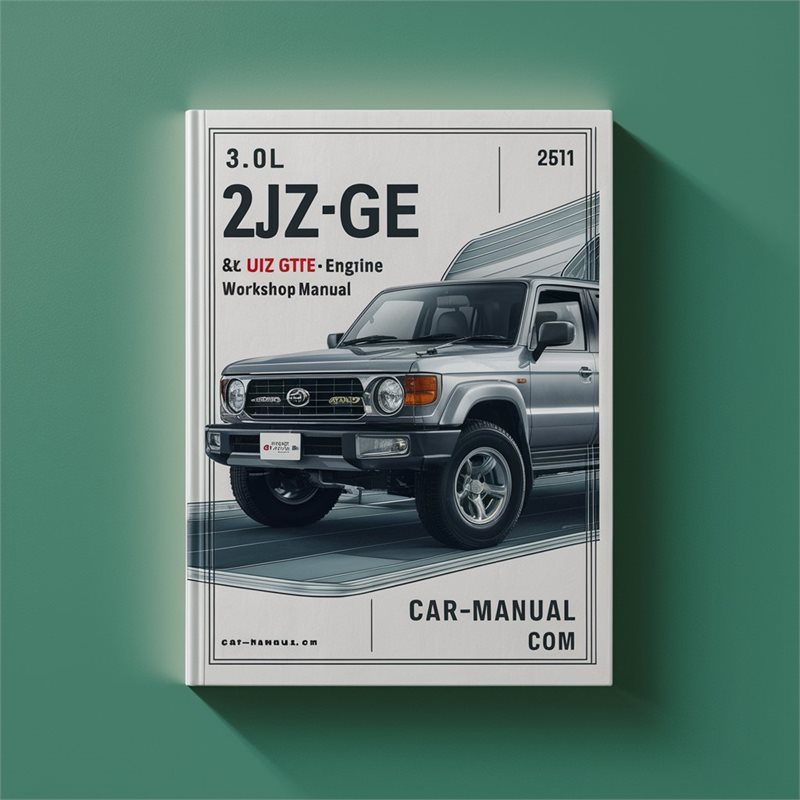 Dryers GE 3.0l 2JZ 2JZ-GTE 4.0l 1UZ-FE Engine Service Repair Workshop Manual PDF