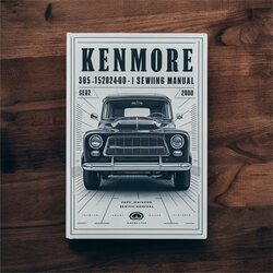 Kenmore 385.15202400 385.15208400 Sewing Machine Service Repair Workshop Manual PDF