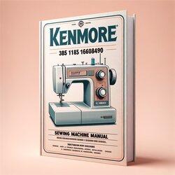 Kenmore 385 11608490 12814490 Sewing Machine Service Repair Workshop Manual PDF