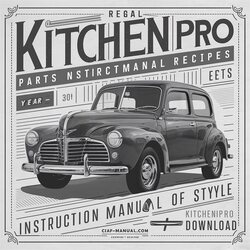 Regal Kitchen Pro Parts Model K6743 Instruction Recipes K 6743 Kitchenpro Service Repair Workshop Manual PDF
