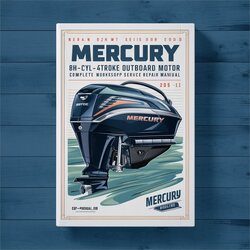 2005-2011 Mercury 8HP 2-CYL 4-stroke Outboard Motor Service Repair Workshop Manual PDF