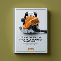 Stihl BR 500 550 600 Backpack Blower Service Repair Workshop Manual PDF
