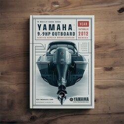 2012 Yamaha 9.9hp F9.9 Outboard Service Repair Workshop Manual PDF