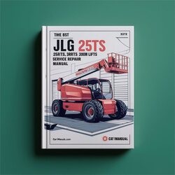 Best JLG 25RTS 33RTS 40RTS Boom Lifts (p/n-3120826) Service Repair Workshop Manual PDF