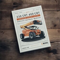 Best JLG 330CRT 400CRT Boom Lifts (p/n-3121111) Service Repair Workshop Manual PDF