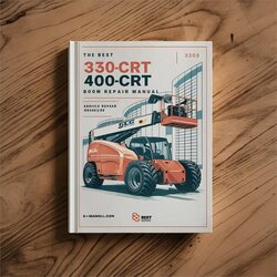 Best JLG 330CRT 400CRT Boom Lifts (p/n-3121804) Service Repair Workshop Manual PDF