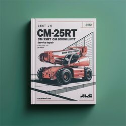 Best JLG CM-25RT CM-33RT CM-40RT Boom Lift (p/n-3120660) Service Repair Workshop Manual PDF