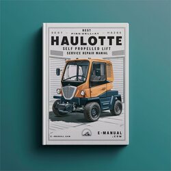 Best Pinguely-haulotte Ha20px-ha26px Self Propelled Lift Service Repair Workshop Manual PDF