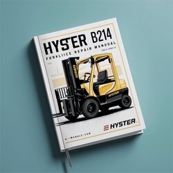 Hyster B214 (H440HDS-EC) Forklift H440HDS EC Service Repair Workshop Manual PDF