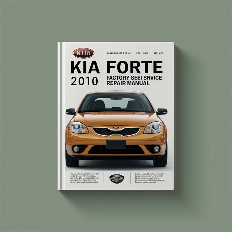 2010 Kia Forte Service Repair Workshop Manual PDF