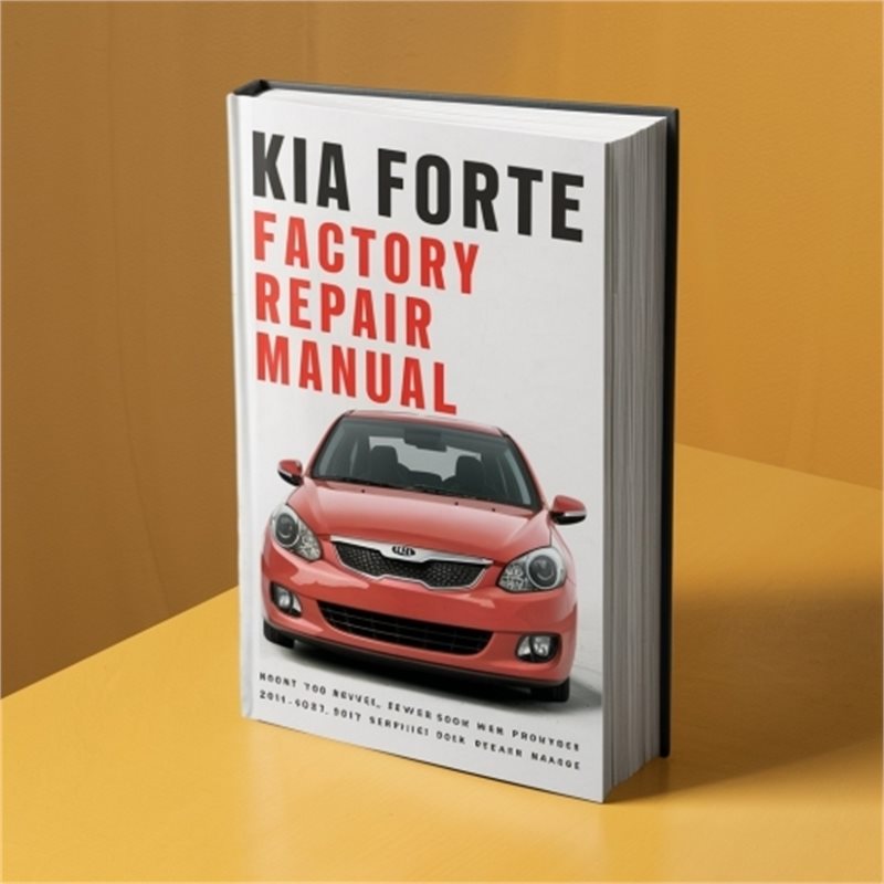 2010-2012 Kia Forte Service Repair Workshop Manual PDF
