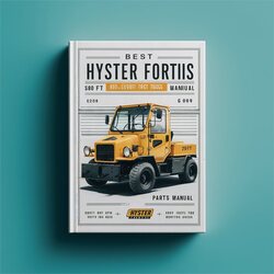 Hyster Fortis S80ft, S100ft, S120ft, S80ftbcs, S100ftbcs, S120fts, S120FTPRS 4-WHEEL Cushion Tire Lift Trucks Parts Catalog PDF