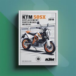 2010 KTM 50SX Mini Replacement Parts Catalog PDF