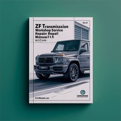 ZF Transmisssion Eccom 1.5 Service Repair Workshop Manual PDF