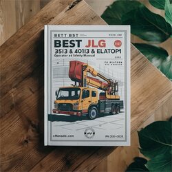 Best JLG Models 3513 4013 4017 Equipped Platform Operator Safety (p/n-31200028 31200029) Service Repair Workshop Manual PDF