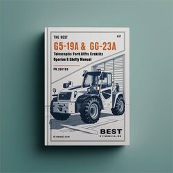 Best JLG G5-19A G6-23A Telescopic Forklifts Operation Safety (p/n-31200192) Service Repair Workshop Manual PDF