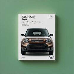 2011 Kia Soul Service Repair Workshop Manual PDF