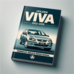 2002-2008 Holden Viva Service Repair Workshop Manual PDF