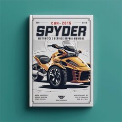 2015-2016 CAN-AM Spyder F3 F3-T Motorcycle Service Repair Workshop Manual PDF