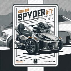 2014-2015 CAN-AM Spyder RT S Limited Service Repair Workshop Manual PDF