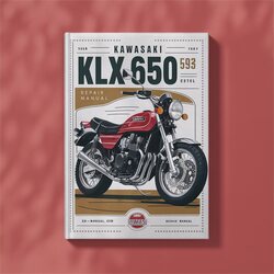 1993 Kawasaki KLX Series 650 Service Repair Workshop Manual PDF