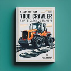 Massey Ferguson 700D Crawler Loader Parts Catalog PDF
