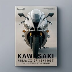 2004-2005 Kawasaki Ninja ZX10R (ZX1000) Service Repair Workshop Manual PDF