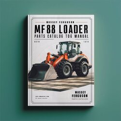 Massey Ferguson MF88 Wheel Loader Parts Catalog PDF