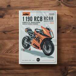 2009-2015 KTM 1190 RC8 RC8R Motorcycle Service Repair Workshop Manual PDF