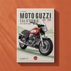 1997-2003 Moto Guzzi California Original Service Repair Workshop Manual PDF