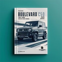 2001-2009 Derbi Boulevard Suzuki C50 Service Repair Workshop Manual PDF