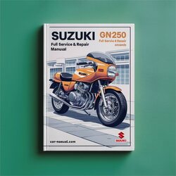 1983 Suzuki GN Series GN250 -onwards Service Repair Workshop Manual PDF