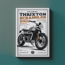 2006 Triumph Scrambler Thruxton Shop Onwards Service Repair Workshop Manual PDF