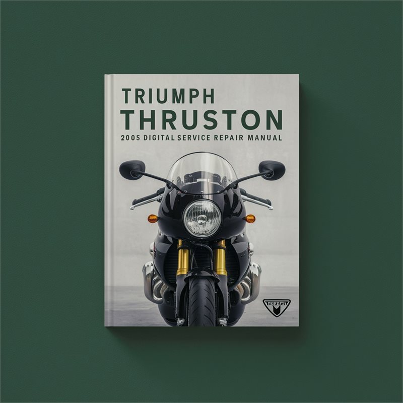 2005 Triumph Thruxton Digital Service Repair Workshop Manual PDF