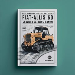 FIAT-ALLIS 6G Loader Parts Catalog PDF