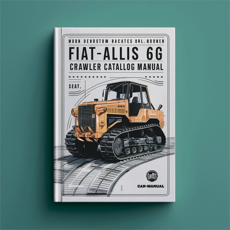FIAT-ALLIS 6G Loader Parts Catalog PDF