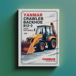 Yanmar Crawler Backhoe B12-3 Europe Parts Catalog PDF