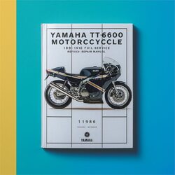 2004-2007 Yamaha TT Models TT600 TT600RE Service Repair Workshop Manual PDF