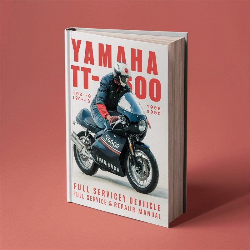 1983-1989 Yamaha TT Models TT600 Motorcycle Service Repair Workshop Manual PDF