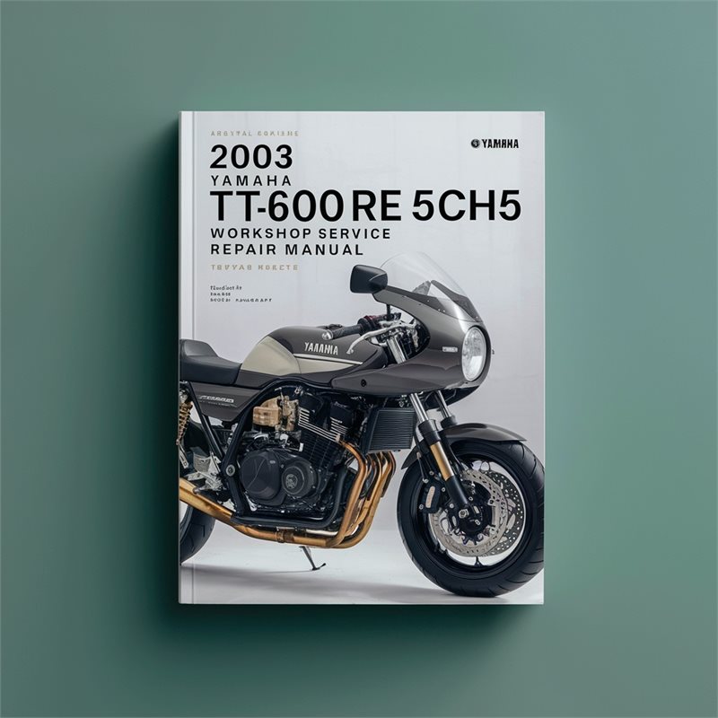 2003 Yamaha TT Models TT600RE 5ch5 Service Repair Workshop Manual PDF