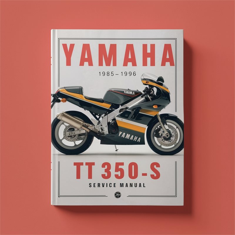 1985-1996 Yamaha TT Models 350S Service Repair Workshop Manual PDF