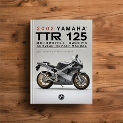 2002 Yamaha TTR Models 125 Motorcycle Owner‘s Service Repair Workshop Manual PDF